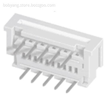 1.25mm FPC Connector ZIF DIP Right angle Dual